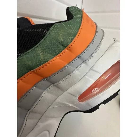 Nike Air Max 95 Green Orange FAMU 1887 Mens Size 11.5 II7272-001 New Authentic